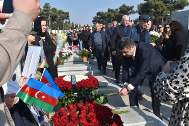 Şəhid Hacılı Feyruz Bəhruz oğlunun anım mərasimi keçirilib