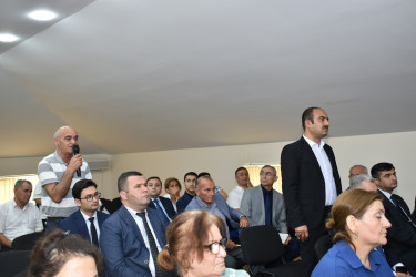 İcra Başçısı Yasamal əhalisi ilə birbaşa ünsiyyətdə oldu