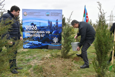 Yasamal rayonunda ekoloji aksiya keçirilib