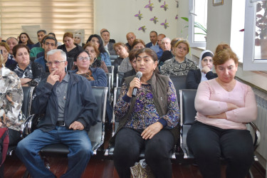 İcra Başçısı sakinlər üçün səyyar qəbul keçirdi, sual və müraciətlərinə cavablar verdi