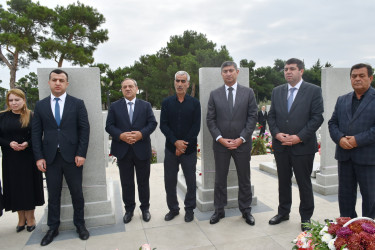 Yasamal rayonunda şəhidlərin anım mərasimi keçirilib