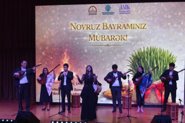 Yasamal rayonunda İlaxır Çərşənbə münasibətilə bayram konserti keçirilib
