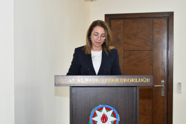 Yasamalda Prokurorluq işçilərinin peşə bayramı qeyd edilib