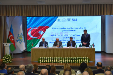 Yasamal rayon ictimaiyyəti 28 may Müstəqillik Gününü qeyd edib