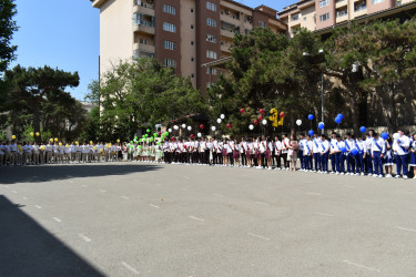 Yasamal rayonunun təhsil ocaqlarında “Son zəng” qeyd edilib